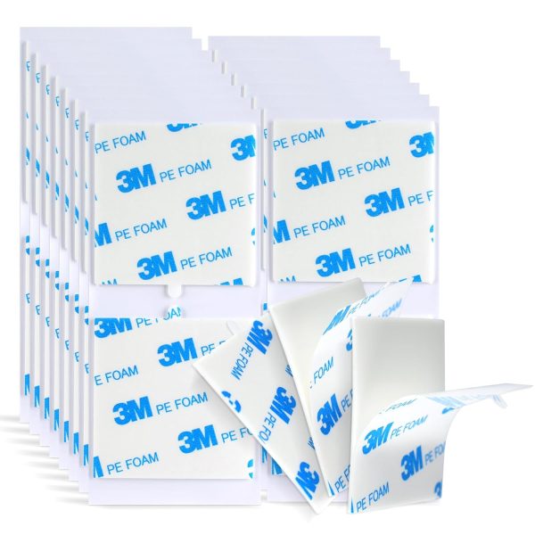 Bulina Double Sided Foam Tape Squares Round and Square-0