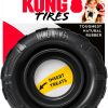 KONG Tires Durable Dog Chew Toy Natural Rubber-7