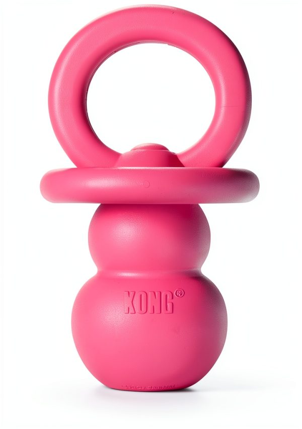 KONG Puppy Pacifier Toy Soft Rubber Teething Chew-4