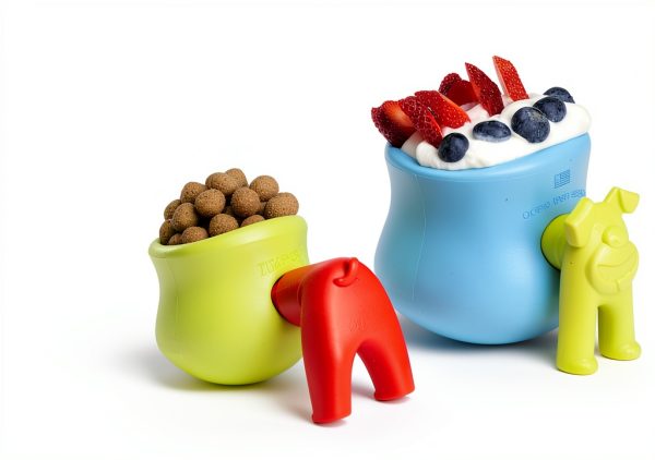 West Paw Durable Dog Chew Toy Interactive Treat Dispenser-2