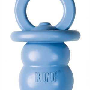 KONG Puppy Pacifier Toy Soft Rubber Teething Chew-0