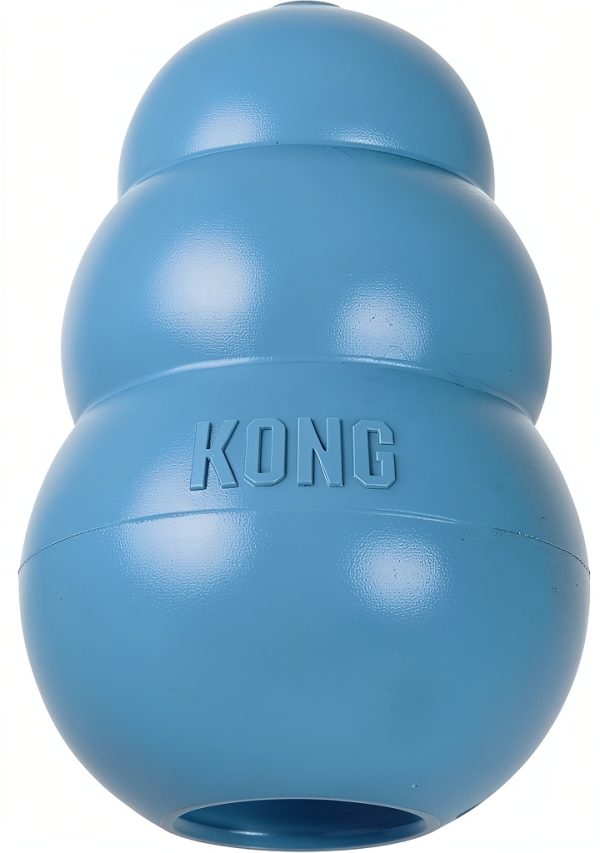 KONG Puppy Chew Toy Soft Rubber Fetch Play Training-0