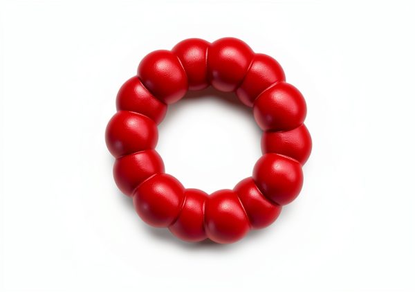 KONG Dog Chew Toy Natural Rubber Ring Durable Pet Supplies-3