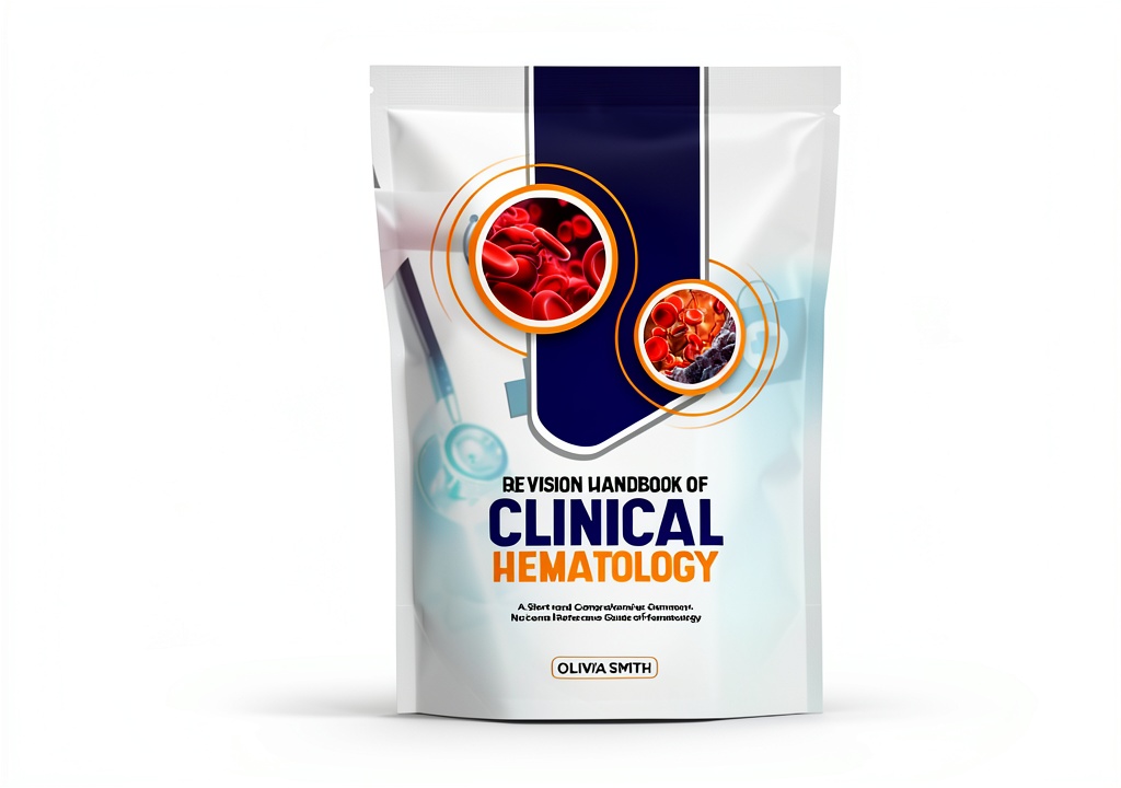 'Hematology Kindle book open on a tablet screen'