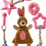 Volacopets Dog Chew Toys Squeaky Plush Puppy Teething-0