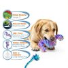 Jeefome Dog Chew Toy Tough Squeaky Seahorse Large Breed-2