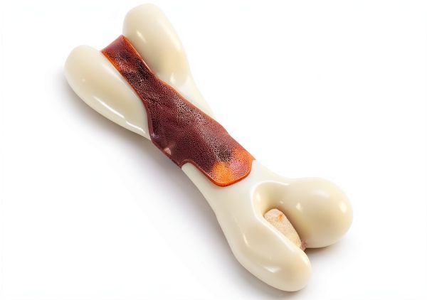 Tikaton Nylon Dog Chew Toy Beef Scent Durable Bone-3