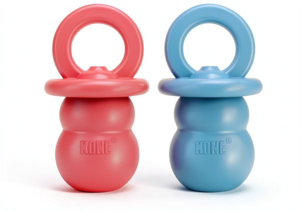 KONG Puppy Pacifier Toy Soft Rubber Teething Chew-5