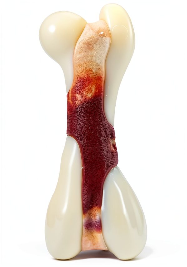 Tikaton Nylon Dog Chew Toy Beef Scent Durable Bone-6