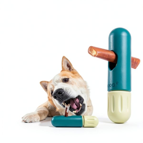 BullySafe Dog Chew Toy Holder Secure Chew Time Woof-4