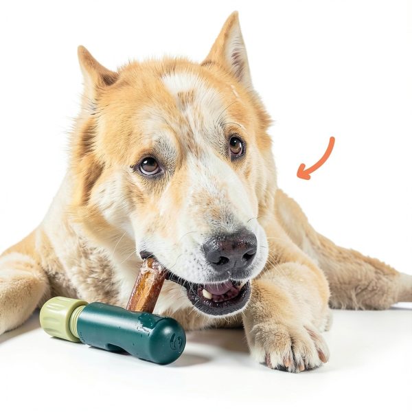BullySafe Dog Chew Toy Holder Secure Chew Time Woof-5