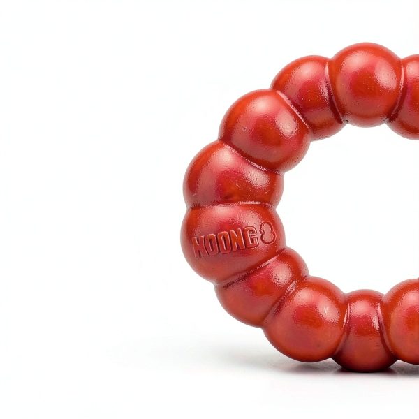 KONG Dog Chew Toy Natural Rubber Ring Durable Pet Supplies-6