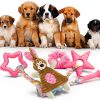 Volacopets Dog Chew Toys Squeaky Plush Puppy Teething-5