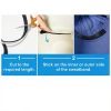 Teraves Hat Resizing Foam Tape - Adjustable Fit for Small Heads-2