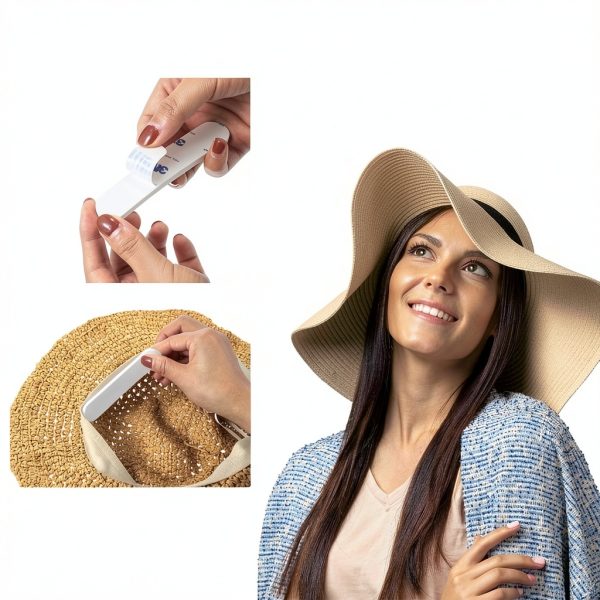 Hat Size Reducer Lifethw Adhesive EVA Foam Tape for Oversized Hats-3