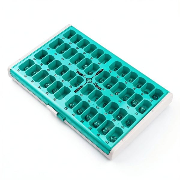 Dental Preformed Temporary Crown Vocadok Steel 48pcs Kids Adults-5