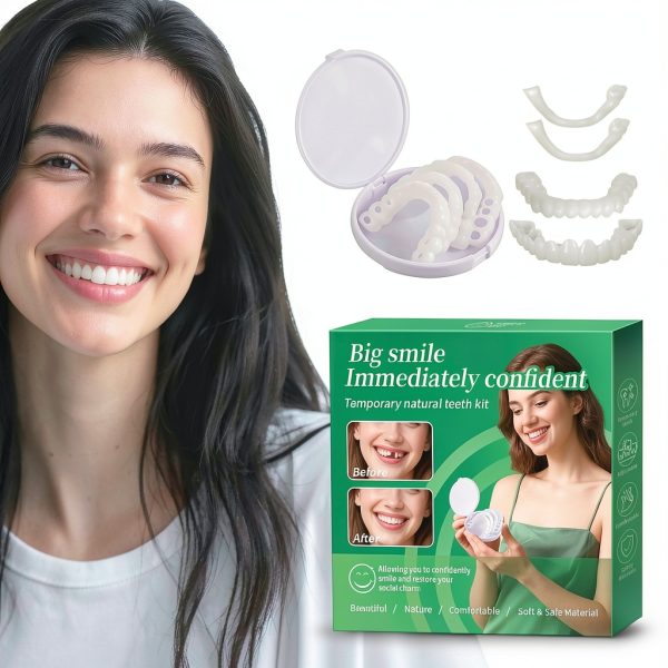 Temporary Veneers Kit by Baxozud Natural Comfortable Tooth Replacement-0