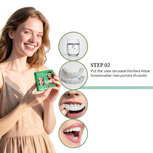 Temporary Veneers Kit by Baxozud Natural Comfortable Tooth Replacement-5