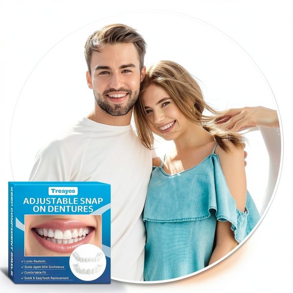 Temporary Veneers Kit Treayes Natural Comfortable Fit Men Women-5