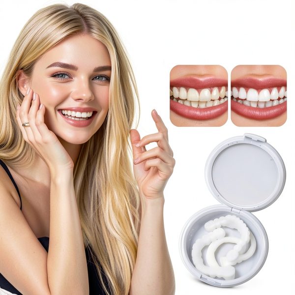 Temporary Veneers Kit Treayes Natural Comfortable Fit Men Women-1