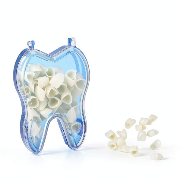 Tooth Caps YAFIYGI 100 Piece Dental Temporary Crown Kit Mixed Sizes-3