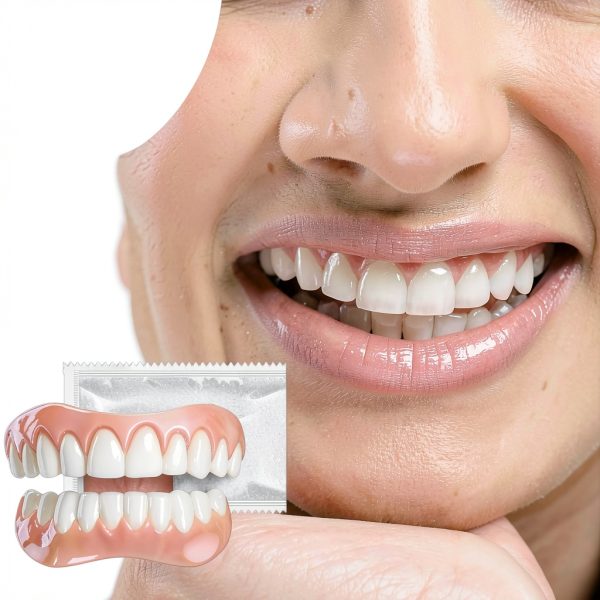 Adjustable Snap On Dentures Upper & Lower by EELHOE Prosthetic Kit-7