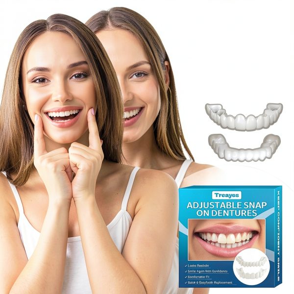 Temporary Veneers Kit Treayes Natural Comfortable Fit Men Women-6