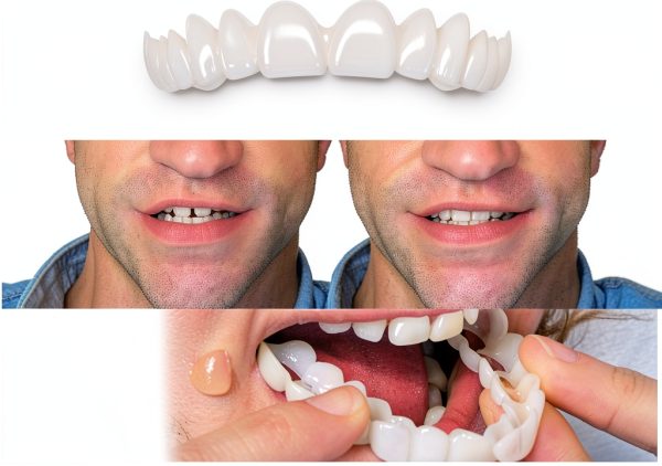 Temporary Smile Solutions YZINSIGHT Pair Natural Top Bottom Adjustable-3