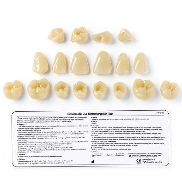 Dental Acrylic Resin Denture Teeth A3 T6 Resin 28pcs Set-5