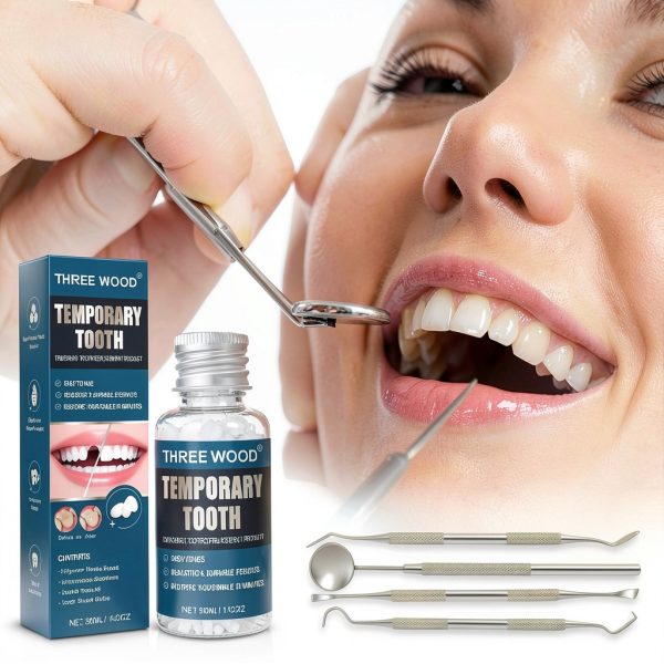 Provisional Tooth Kit DIY Thermal Beads 1 Fl Oz Dental Fix-2