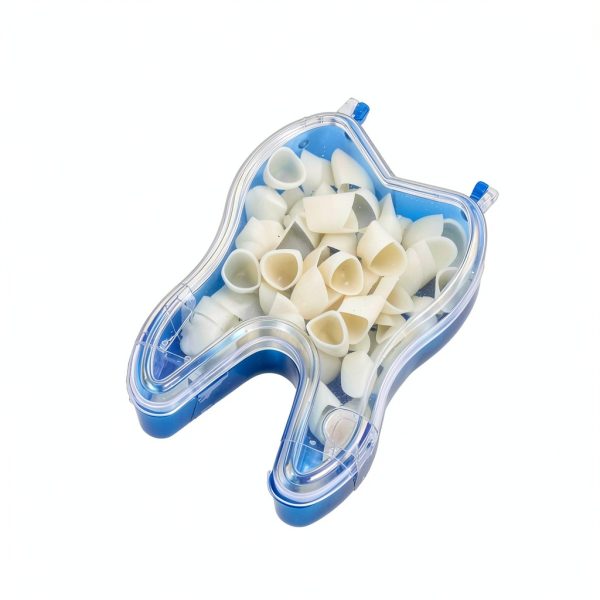 Tooth Caps YAFIYGI 100 Piece Dental Temporary Crown Kit Mixed Sizes-4