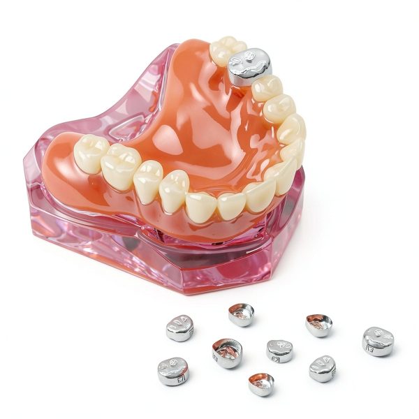 Dental Preformed Temporary Crown 48Pcs Stainless Steel by Kouyot-5