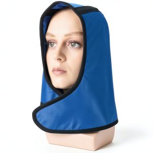 Dental Lead Cap Healthible X‑ray Thyroid Shield Collar 0.5mm Pb Blue-0