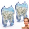 Tooth Caps YAFIYGI 100 Piece Dental Temporary Crown Kit Mixed Sizes-0