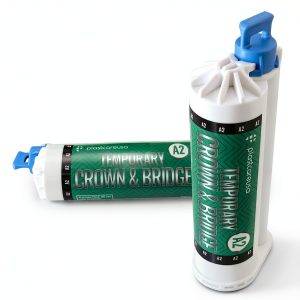 Dental Temporary Crown & Bridge 10:1 A2 PlastCare Material 1 Cartridge-0