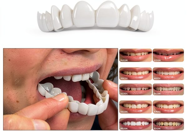 Temporary Veneers Kit TOWAVE Pair – Natural Look, Custom Fit-1