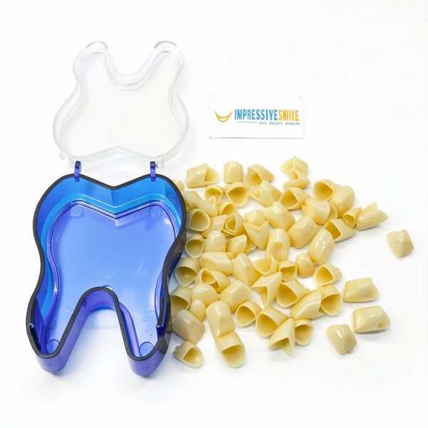 Dental Temporary Crown Kit Mixed Sizes Anterior 50pcs Impressive-1