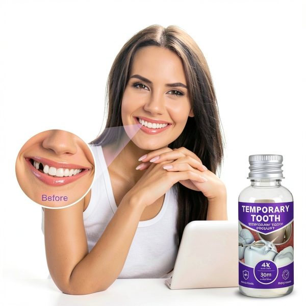DIY Tooth Provisional Kit by Three Wood Thermal Beads - White 1 Fl Oz-1