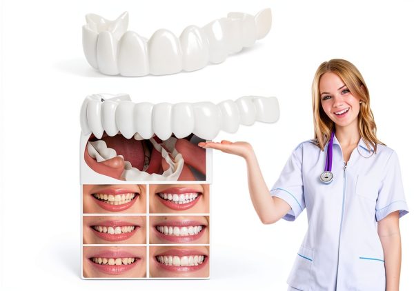 Temporary Veneers Kit TOWAVE Pair – Natural Look, Custom Fit-4