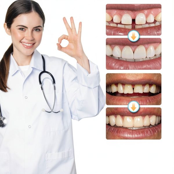 Veneers Teeth Kit TOWAVE Natural Comfortable Fit for Men Women-3
