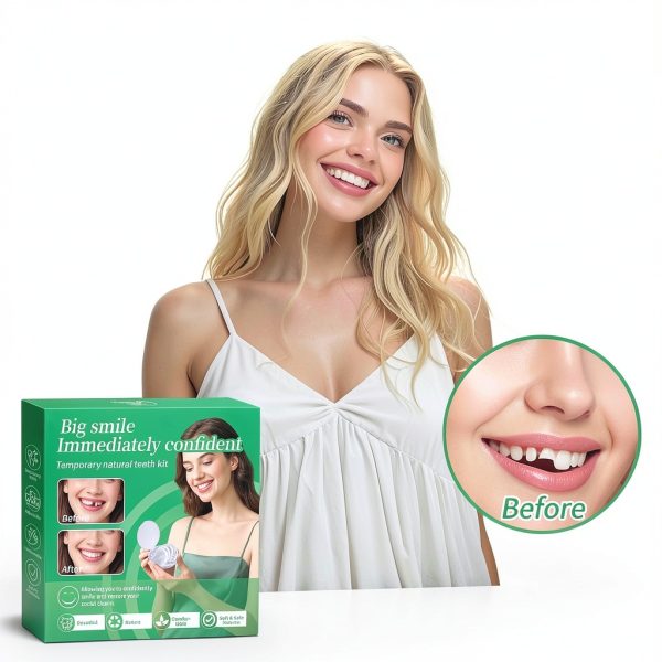 Temporary Veneers Kit Baxozud DD01 Natural Comfortable Tooth-1