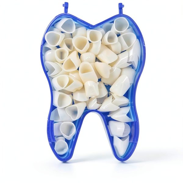 Dental Teeth Temporary Crown Kit Oral Teeth Whitening Protecting Molar Veneers Front & Molar Posterior(2 Boxes)-5