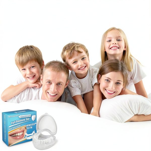Temporary Veneers Teeth for Women and Men, Temporary Tooth Replacement Kit, Nature and Comfortable-5