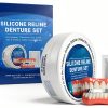 Upper and Lower Teeth Veneer for Men and Women Natural Shade Silicone-0