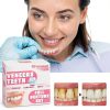 Snap on Veneers Teeth TOWAVE Temporary Dentures Natural Comfortable-3