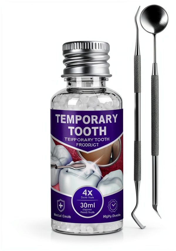 DIY Tooth Provisional Kit by Three Wood Thermal Beads - White 1 Fl Oz-0