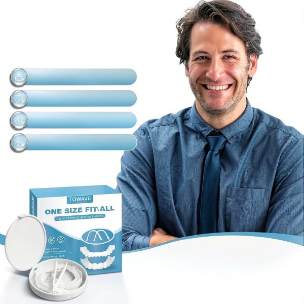 Veneers Teeth for Women and Men, Tooth Replacement Kit, Nature and Comfortable-1