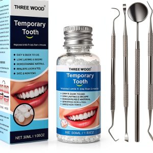 DIY Thermal Beads Temporary Kit Three Wood White 1 Fl Oz Tooth Fill-0