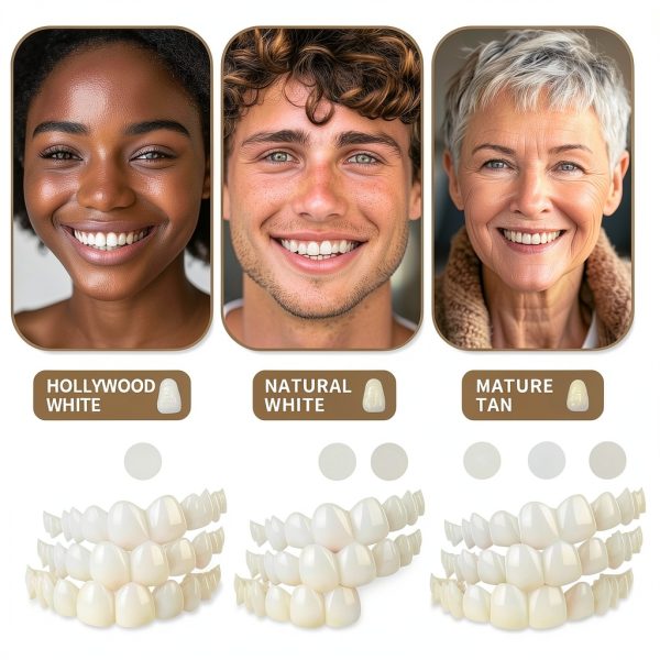Cosmetic Clip on Veneers by T-Century Upper and Lower Whitening Covers-4