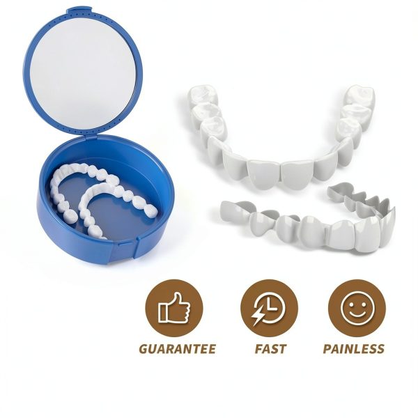 Cosmetic Clip on Veneers by T-Century Upper and Lower Whitening Covers-3